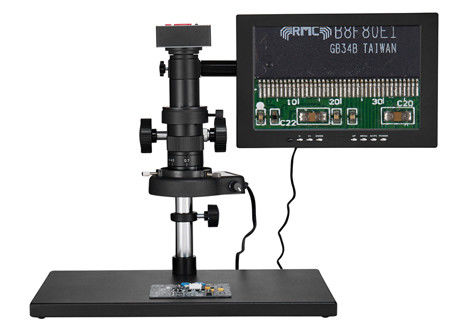 10 İnç Lcd Ekranlı Endüstri 16MP HDMI Uyumlu PCB Optik Video Dijital Mikroskop