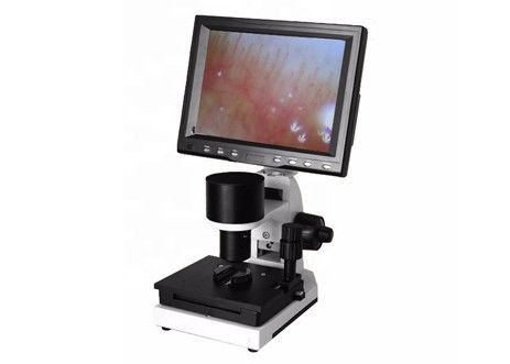 Lcd Ekranlı 9 İnç Taşınabilir Tırnak Katlama 400X Lab Biyolojik Mikroskop
