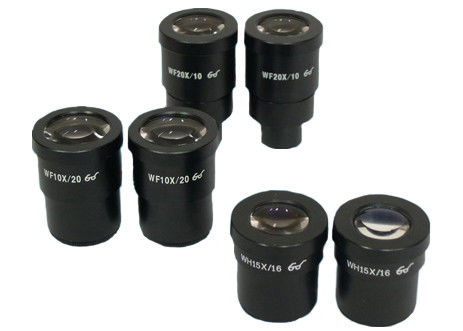 10X 15X 20X Stereo Mikroskop Mercek Siyah Mikroskop Aksesuarları