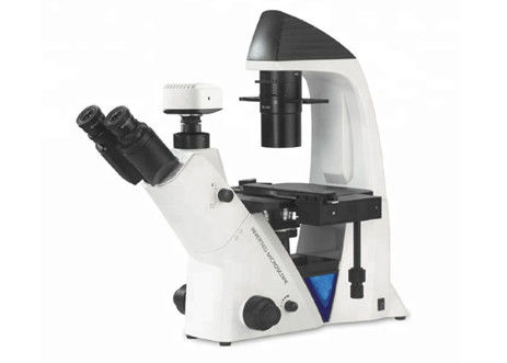 Biyolojik 40X Ters Optik Mikroskop WF10X/22mm Trinoküler
