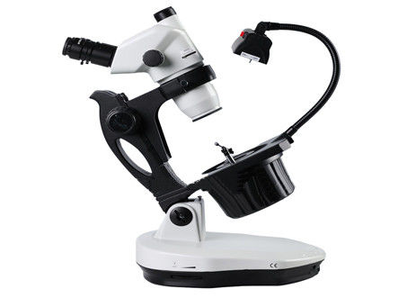 Takı Ayarı için 7W 0.6X 100mm Trinoküler Stereo Zoom Mikroskop
