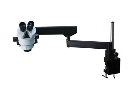 Çelik Stand Trinoküler Zoom Stereo Mikroskop 3.7X LED Işık Kaynağı