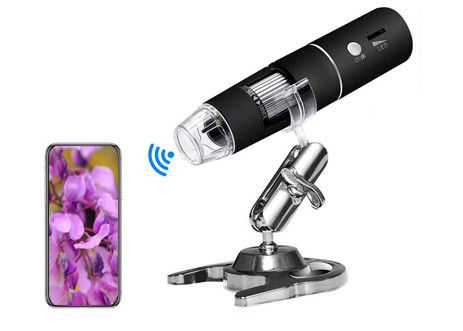 LED USB Wifi Optik Dijital Mikroskop 1080P HD 2MP 1000X Monoküler