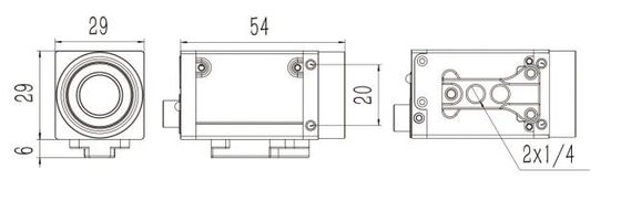 USB3.0 Dijital Kamera Mikroskop Aksesuarları, Maksimum Çözünürlük 4608 X 3288