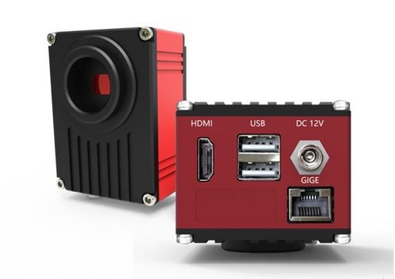 Gigabit Ağ Arayüzü ile HDMI 60FPS Mikroskop Dijital Kamera