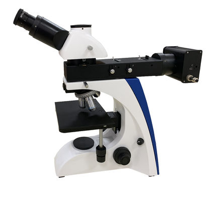 50X 1000X Binoküler Optik Metalurjik Mikroskop Tinoküler Parlak Karanlık Alan