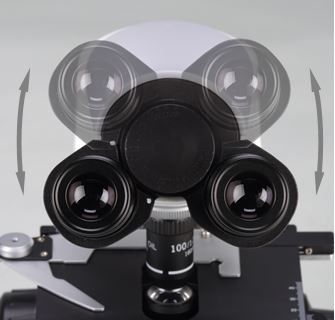 50X-1000X Metalurjik Ters Optik Mikroskop Kombine Parlak Alan