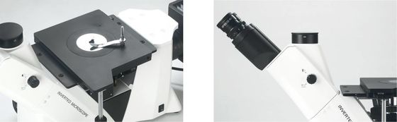 50X 1000X Ters Metalurjik Mikroskop Karanlık Alan Polarize Gözlem