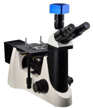 Sarı Mavi Yeşil ve Polarize Filtrelerle Donatılmış 50X-1000X Ters Metalurjik Mikroskop